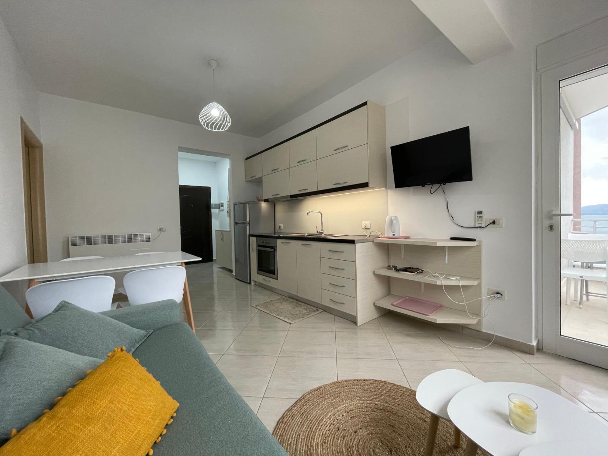 Susy Sea View Apartment Саранда Экстерьер фото